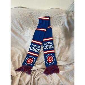 Chicago Cubs Vintage Knit Scarf, Unisex